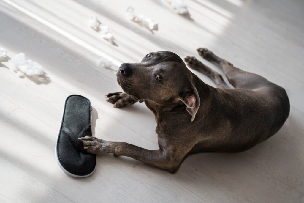 Prévenir les comportements destructeurs de votre chien lorsqu'il est seul à la maison